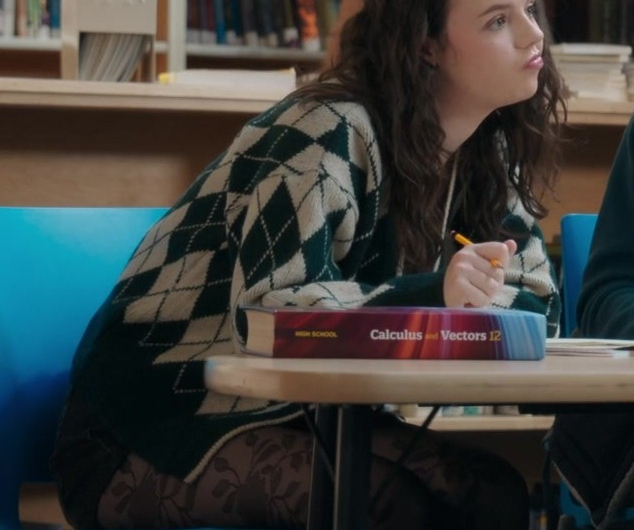 Black Flower Tights Worn by Ellie O’Brien as Grace