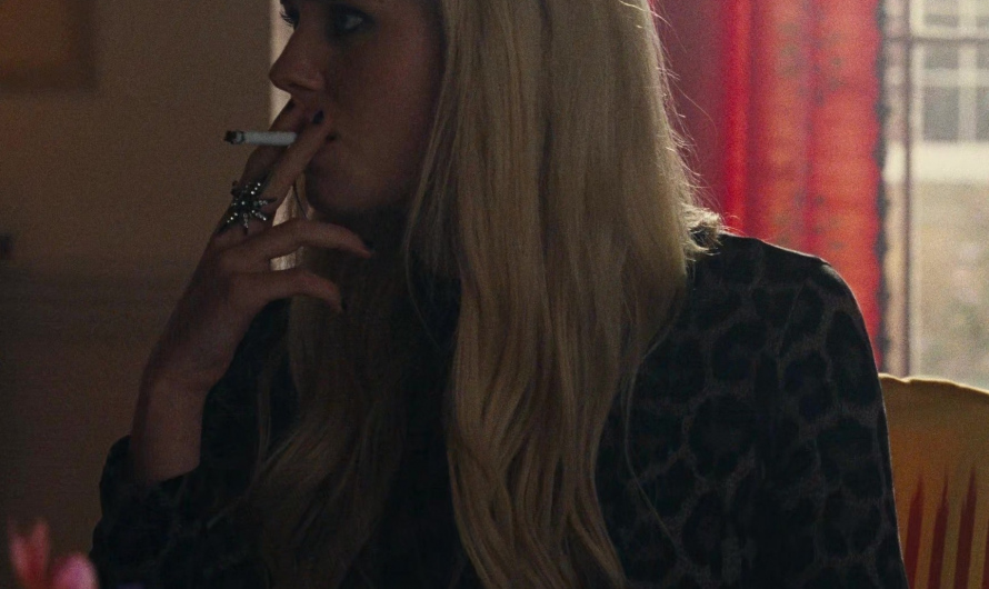 Leopard Print Long Sleeve Top Worn by Alison Oliver as Venetia Catton