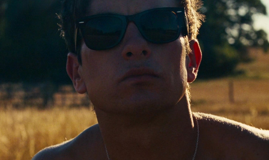Modern Wayfarer Style Sunglasses Worn by Barry Keoghan as Oliver Quick