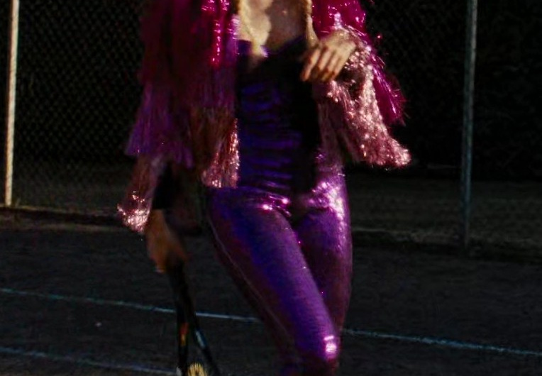 Sparkling Fringe Sequin Jacket Worn by Alison Oliver as Venetia Catton