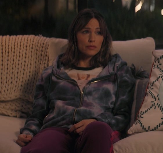 Tie Dye Hoodie of Jennifer Garner as Jess