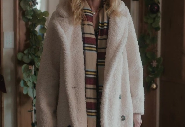 Plaid Wool Scarf of Heather Graham as Charlotte Sanders