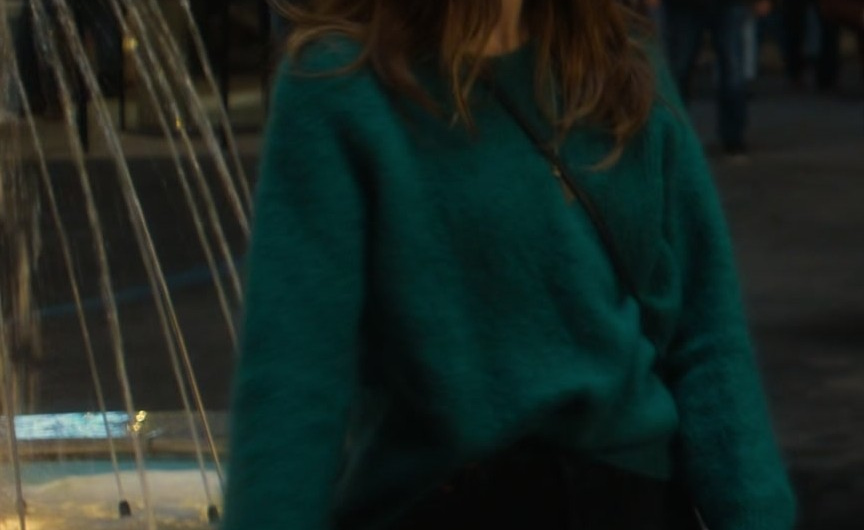 Green Mohair Crew Neck Sweater of Michelle Monaghan as Jessica Morgan