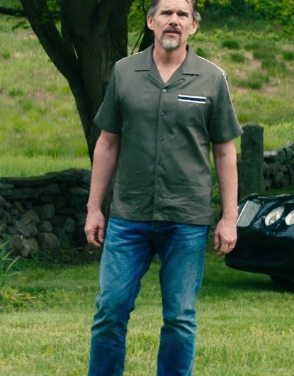 Green Camp Shirt of Ethan Hawke as Clay Sandford