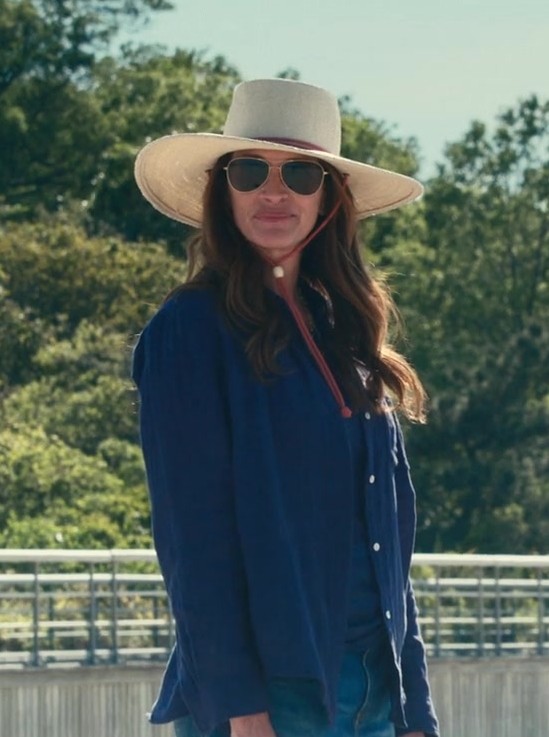 Sun Hat Worn by Julia Roberts as Amanda Sandford from Leave the World Behind (2023) Movie