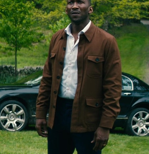 Brown Overshirt of Mahershala Ali as G.H. Scott