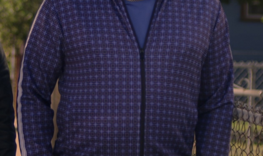 Blue Check Jogging Suit Worn by Omar Dorsey as Ray