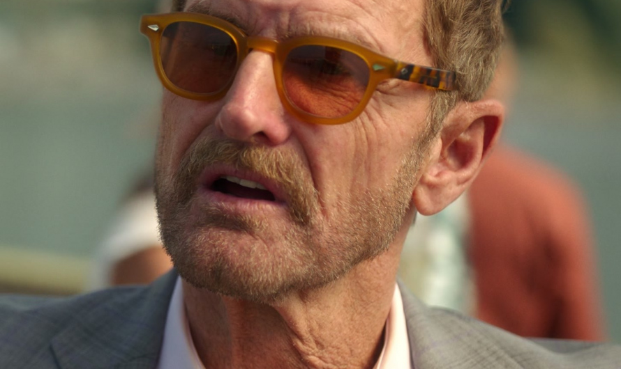 Yellow Tortoiseshell Sunglasses Worn by Jere Burns as Llewellyn Mathers