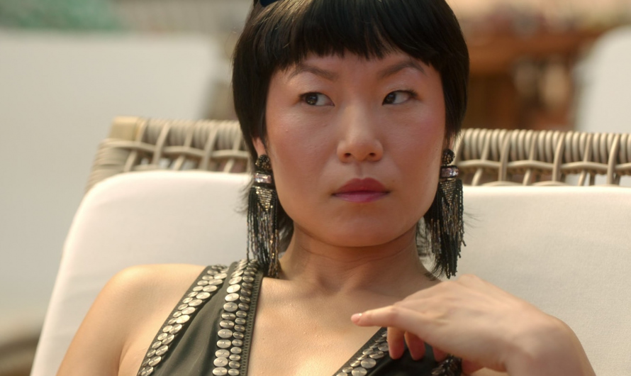 Long Tassel Earrings Worn by Karoline as Eleanor Chun