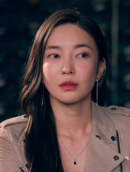 Sterling Silver Long Earrings Worn by Kim Yoon-ji as Mi-Sun from Lift (2024) Movie