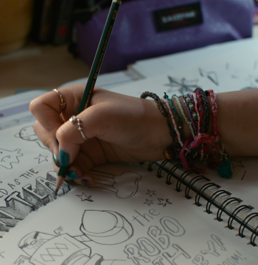 bohemian handmade bracelets with beads and charms - Iman Vellani (Kamala Khan / Ms. Marvel) - The Marvels (2023) Movie