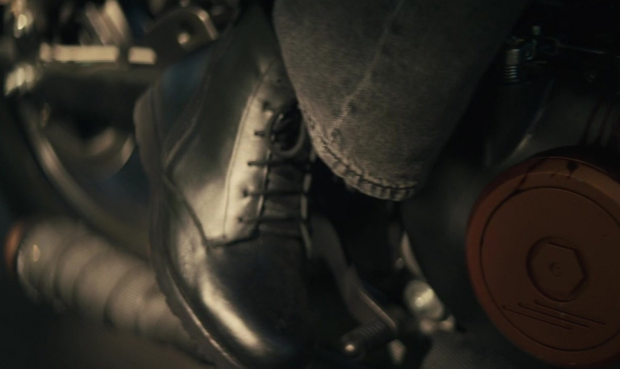 Black Leather Boots Worn by Alaqua Cox as Maya Lopez