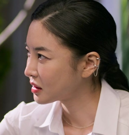 Silver Ear Cuff Set of Kim Yoon-ji as Mi-Sun