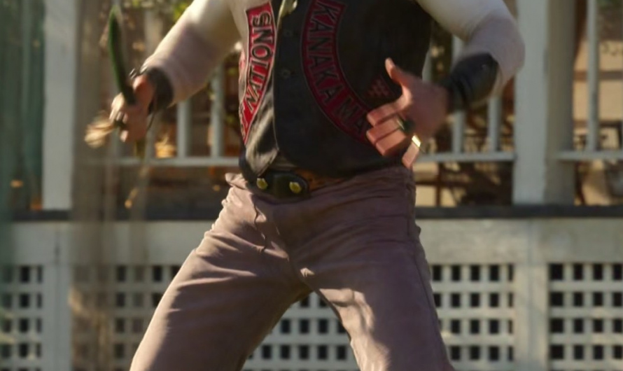 Kanaka Maoli Leather Vest Worn by Jason Momoa as Arthur Curry / Aquaman