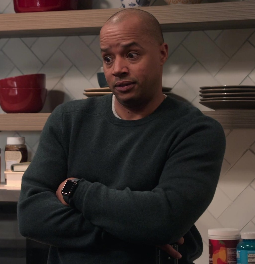 Crewneck Sweater of Donald Faison as Trey Turner