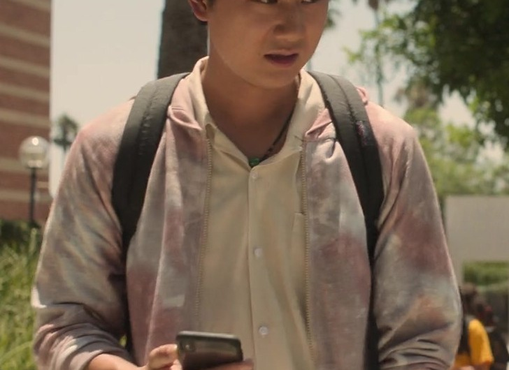 Tie-dye Hoodie of Sam Song Li as Bruce Sun