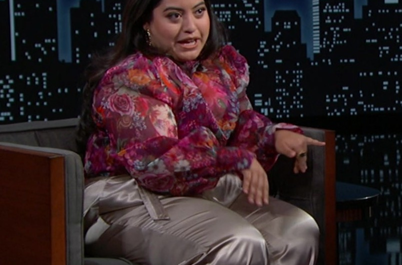 Silky Satin Trousers of Keyla Monterroso Mejia as Maria Sofia