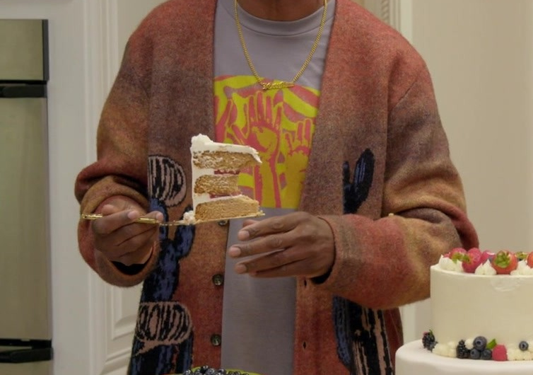 Art Inspired Bright Graphic T-Shirt of J. B. Smoove as Leon Black