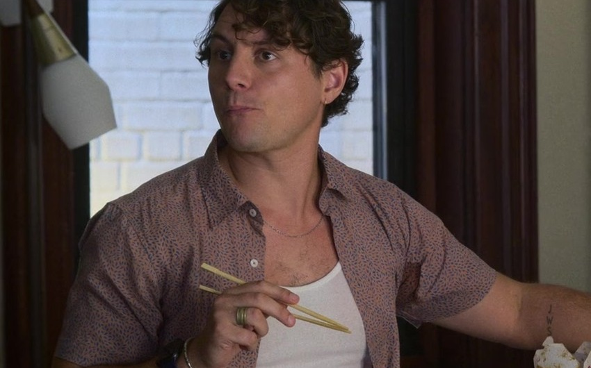 Printed Short Sleeve Shirt of Augustus Prew as Brannagan