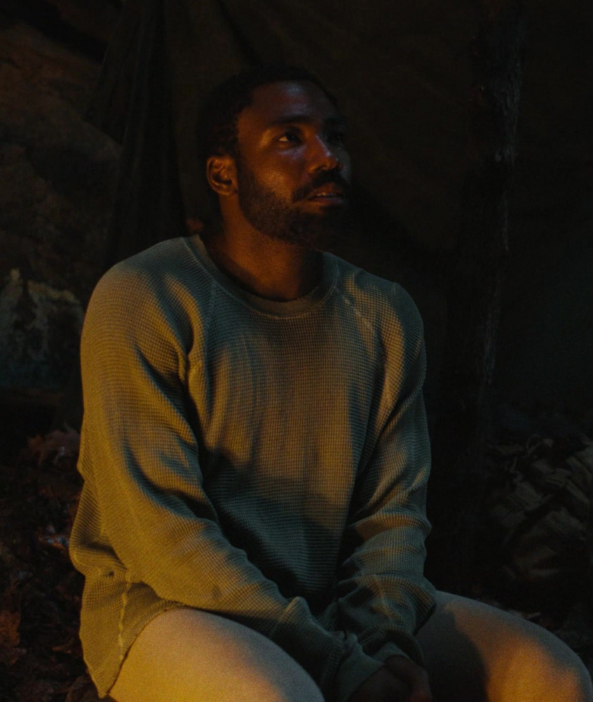 Thermal Waffle Knit Top of Donald Glover as John Smith from Mr. &amp; Mrs. Smith TV Show