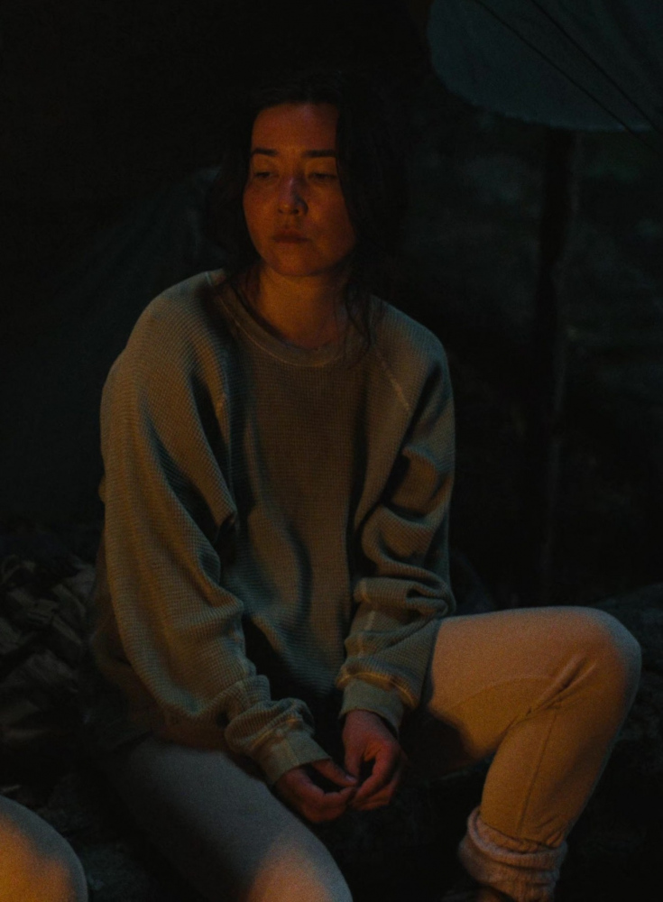 Lightweight Thermal Crew Neck Sweater Worn by Maya Erskine as Jane Smith from Mr. &amp; Mrs. Smith TV Show