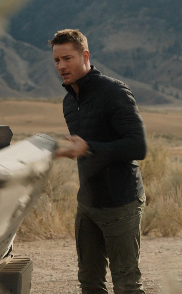 Army Green Cargo Pants Worn by Justin Hartley as Colter Shaw