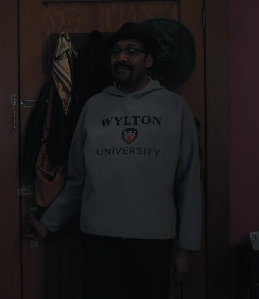 wylton university hoodie - Jesse L. Martin (Professor Alec Mercer) - The Irrational TV Show