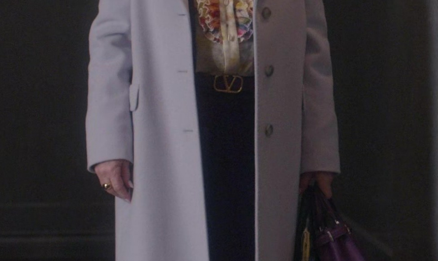 Single Breast Coat Worn by Marcia Gay Harden as Margaret
