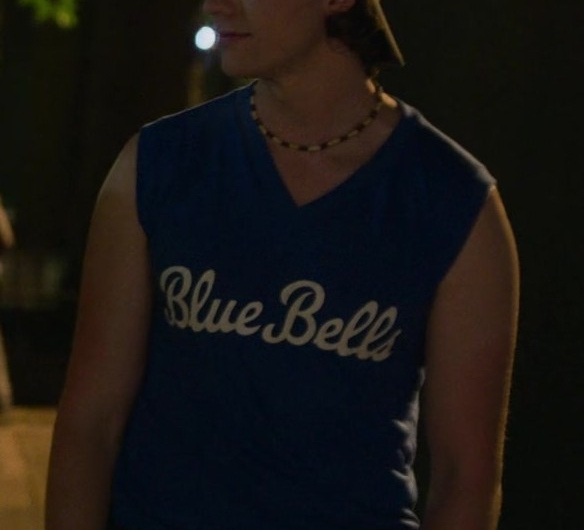 Blue Bells T-Shirt Worn by Joel Courtney as Little