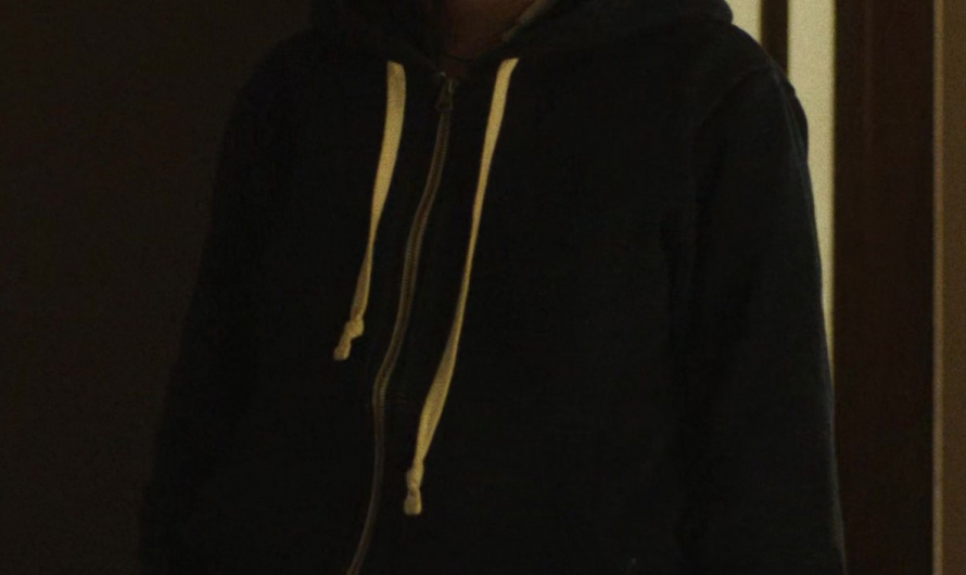 Classic Zip-Up Cotton Hoodie with Drawstring Hood Worn by Maya Erskine as Jane Smith
