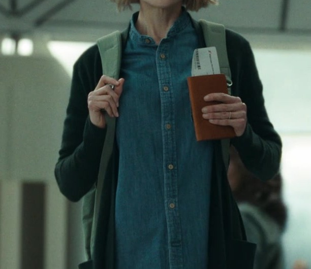 Blue Chambray Shirt Worn by Nicole Kidman as Margaret Woo