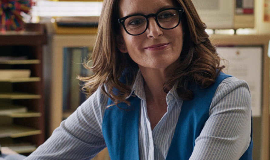 Striped Long Sleeve Shirt Worn by Tina Fey as Ms. Norbury