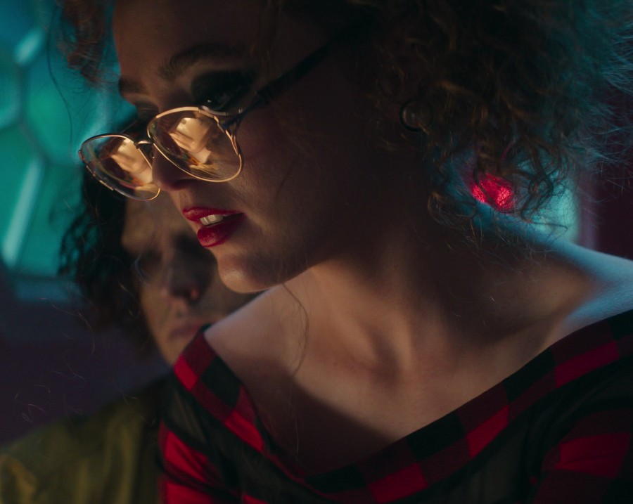 oversized round clear lens glasses - Kathryn Newton (Lisa Swallows) - Lisa Frankenstein (2024) Movie