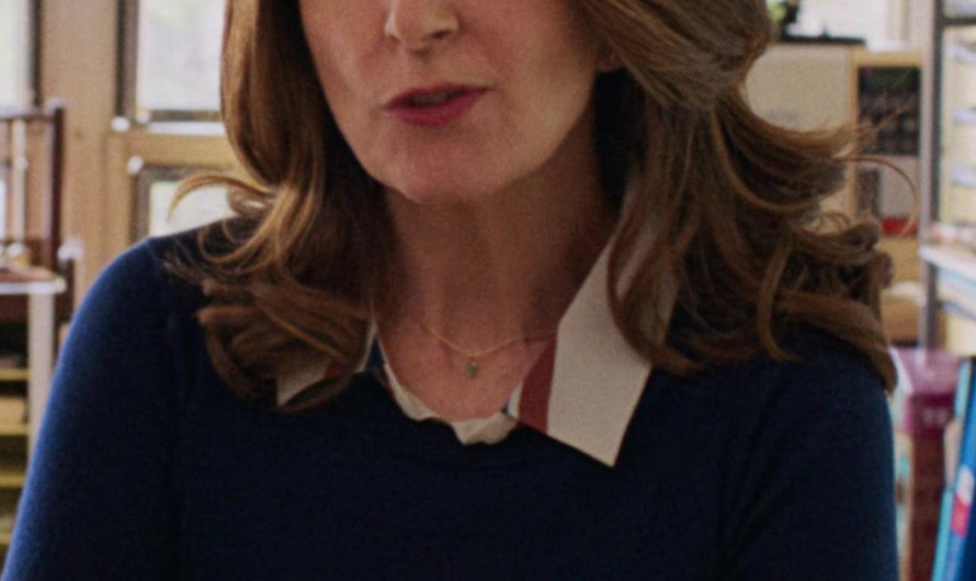 Blue Jumper of Tina Fey as Ms. Norbury