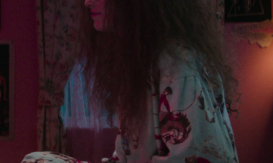 Western Cowboy Print Pajama Worn by Kathryn Newton as Lisa Swallows