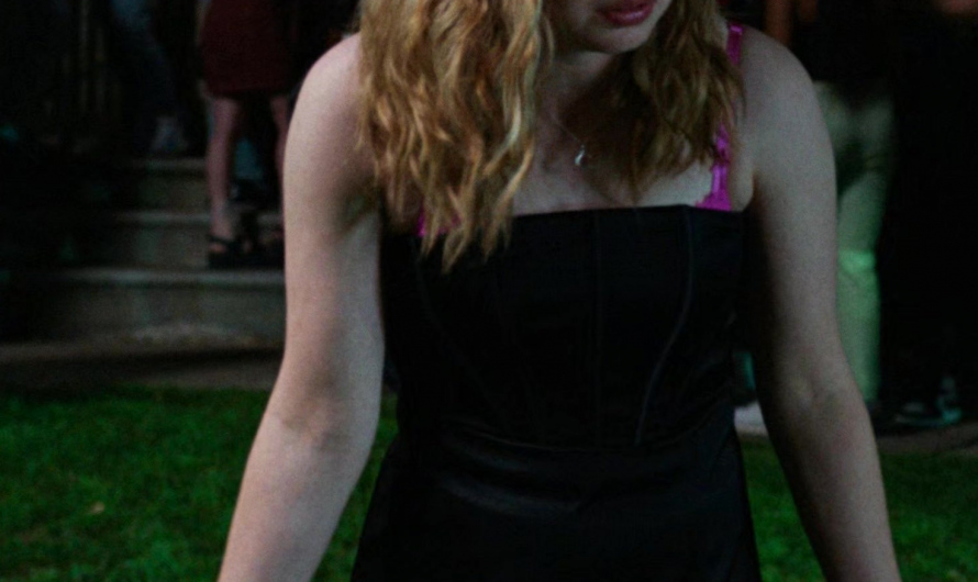 Black Mini Dress of Angourie Rice as Cady Heron