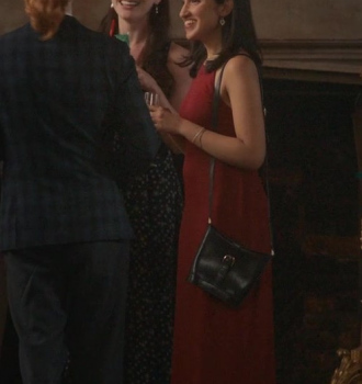 Worn on One Day TV Show - Red Maxi Dress of Eleanor Tomlinson as Sylvie