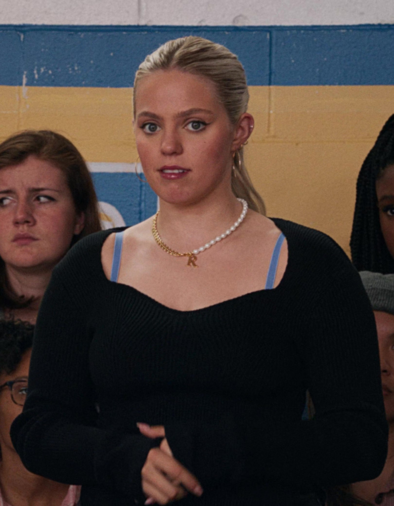 black knit bodysuit - Reneé Rapp (Regina George) - Mean Girls (2024) Movie