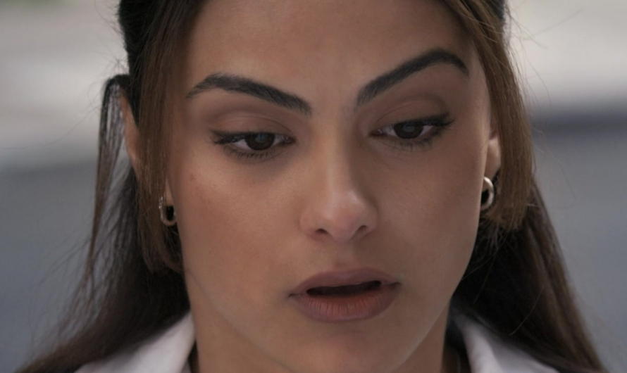 Sterling Silver Pendant Necklace of Camila Mendes as Ana