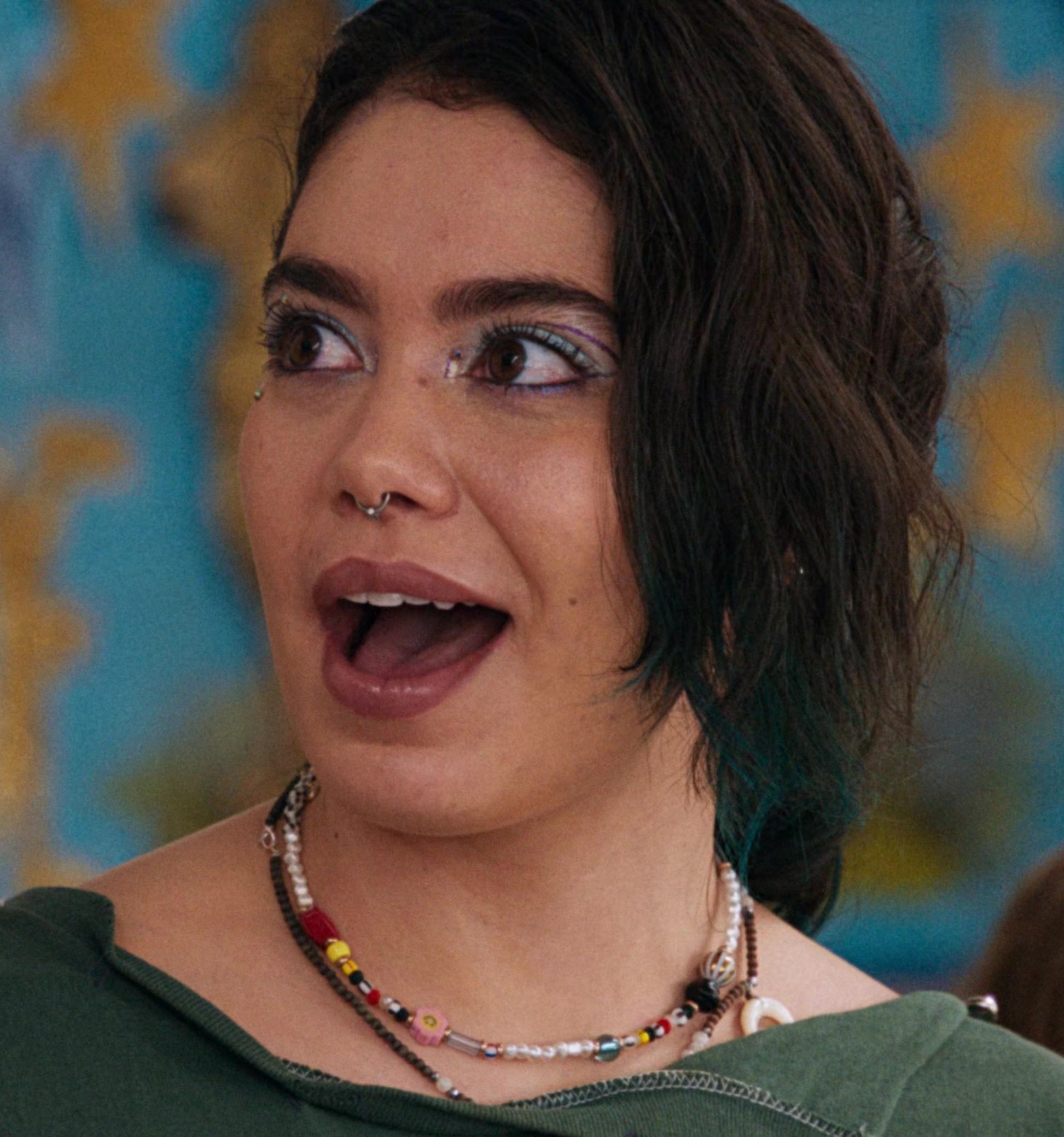 Multicolor Beaded Necklace of Auliʻi Cravalho as Janis 'Imi'ike