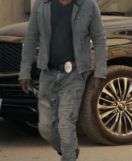 Black Military Boots of Shemar Moore as Sergeant Daniel ‘Hondo’ Harrelson