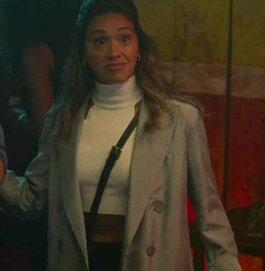 Light Gray Blazer Worn by Gina Rodriguez as Mack