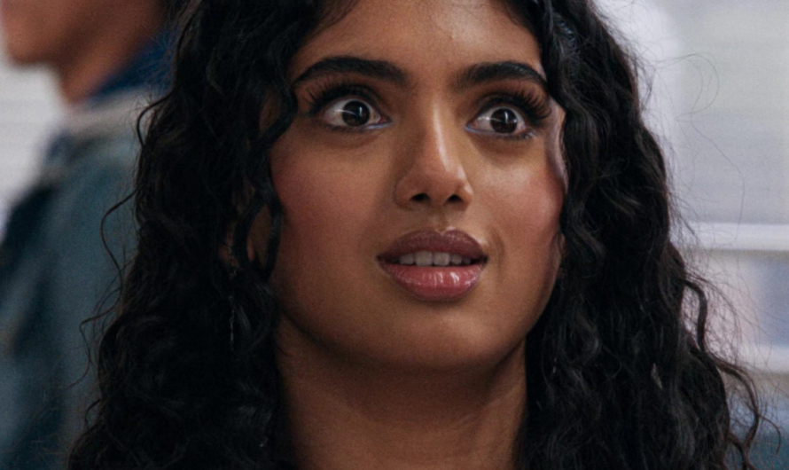 Butterfly Necklace Worn by Avantika Vandanapu as Karen Shetty