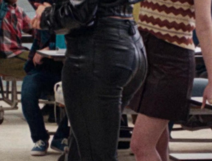 Black Leather Pants of Reneé Rapp as Regina George