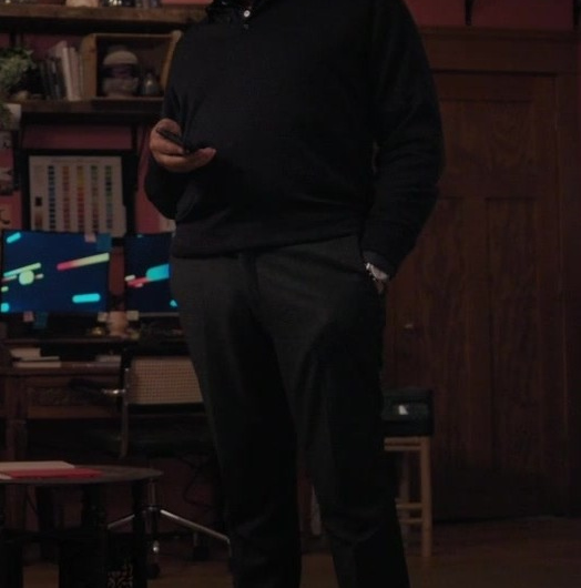 Brown Leather Sneakers of Jesse L. Martin as Professor Alec Mercer
