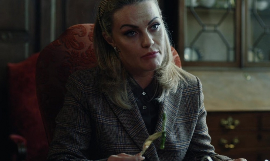 British Countryside Wool Blazer Worn by Chanel Cresswell as Tammy