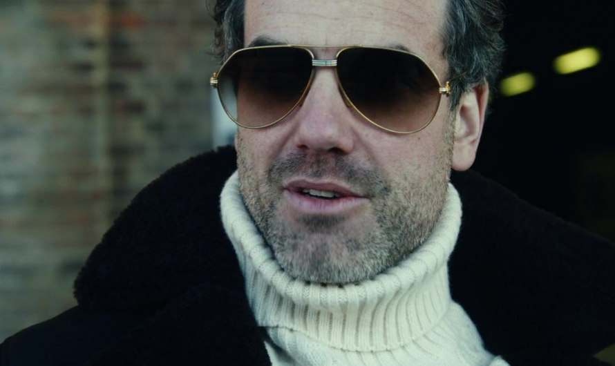 Gold Frame Aviator Sunglasses Worn by Daniel Ings as Freddy Horniman