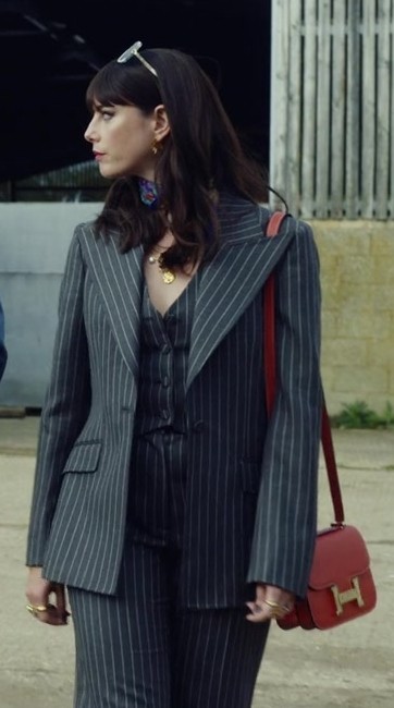 Red Shoulder Mini Bag of Kaya Scodelario as Susie Glass