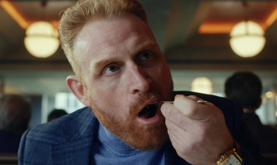 Gold Square Watch Worn by Kristofer Hivju as Florian de Groot