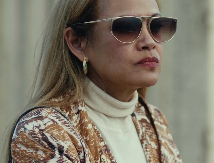 Metal Frame Sunglasses of Martha Millan as Mercy